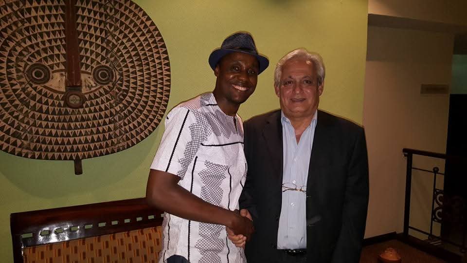 CEO with partner